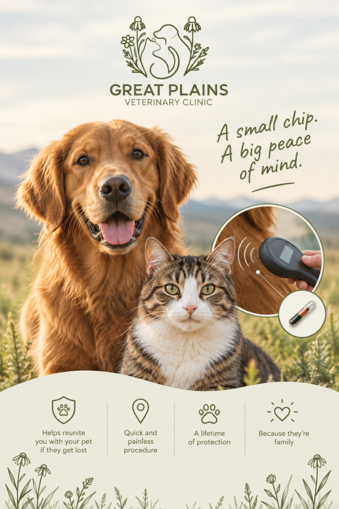 microchipping at great plains