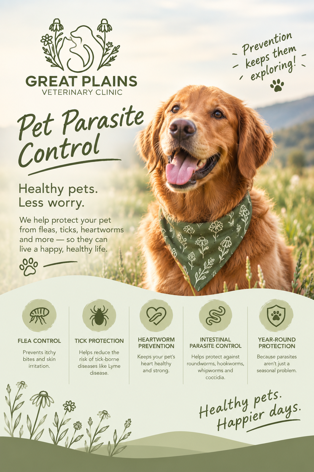pet parasite control at great plains