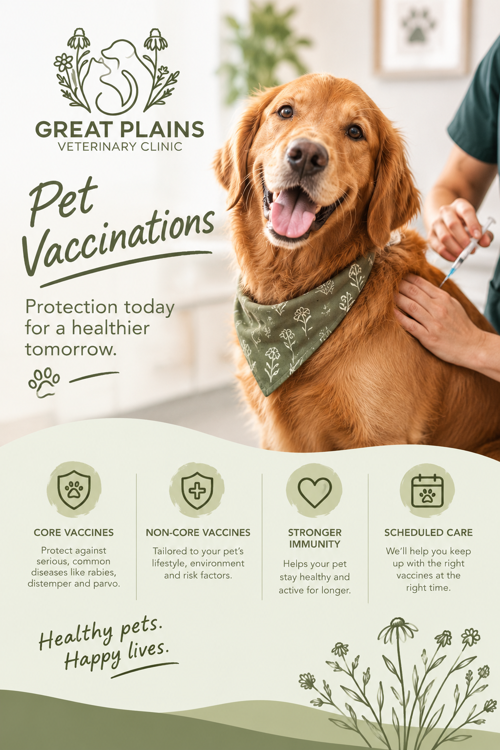 pet vaccinations at great plains